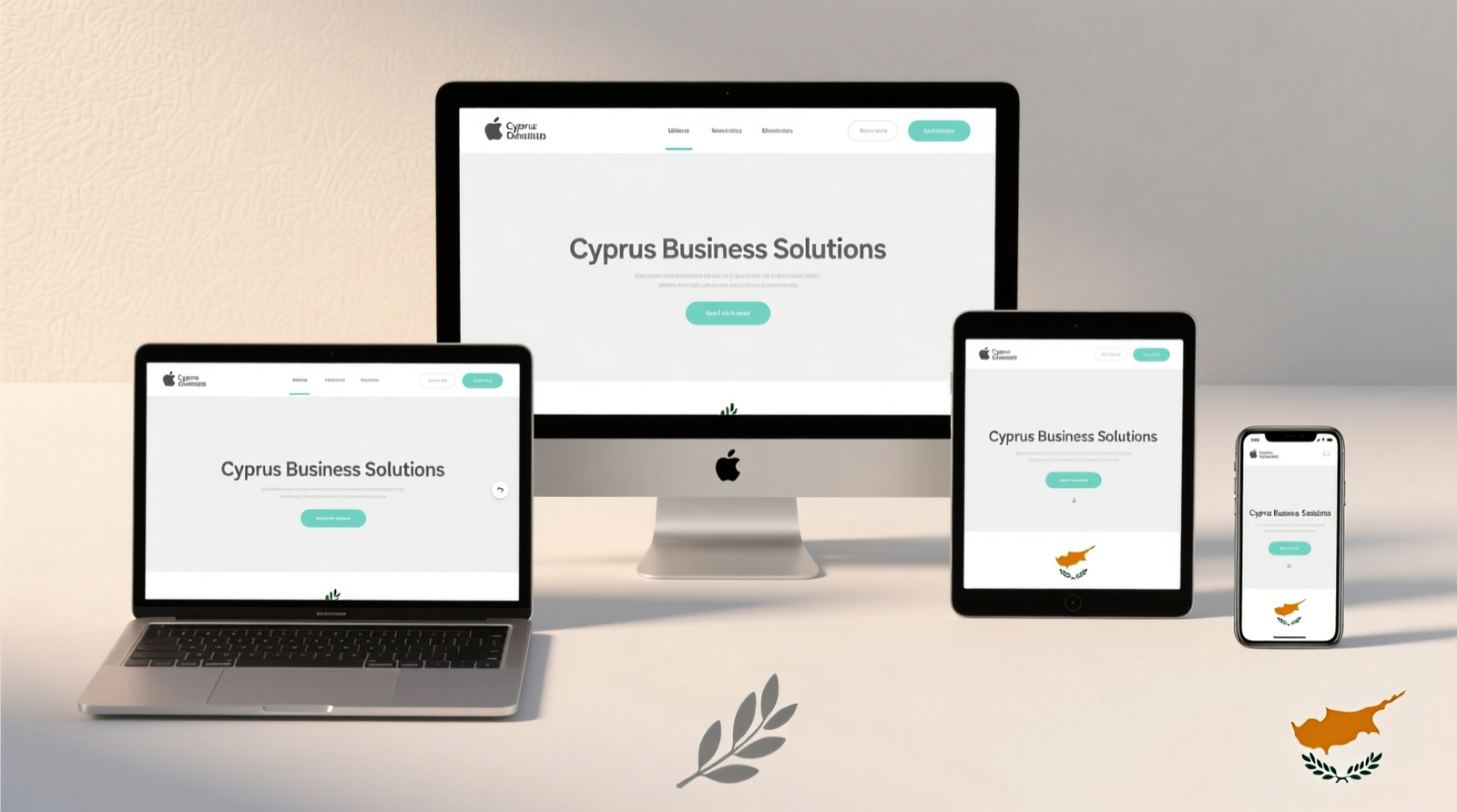 Web design in Cyprus for modern businesses across desktop and mobile devices
