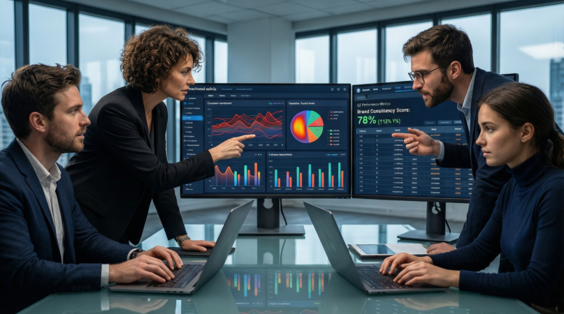 Data-driven brand audit process