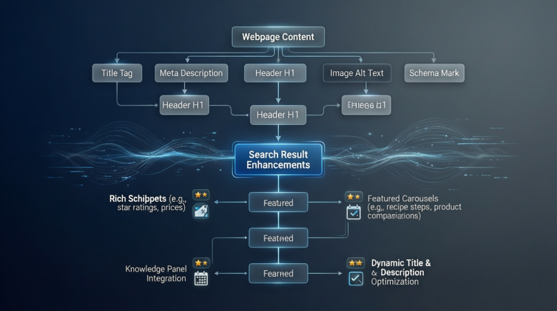 Technical SEO Structured data helping search engines understand website content context